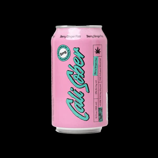 Cali Sober Berry Ginger Fizz 5mg CBD product by Cali Sober