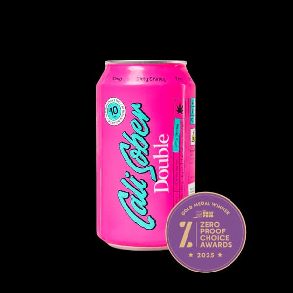 Cali Sober Dirty Shirley 10mg CBD product by Cali Sober