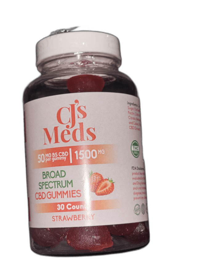 Broad Spectrum CBD Gummies CBD product by CJ's Meds