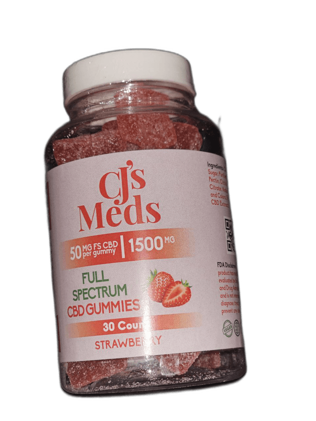 Full Spectrum CBD Gummies CBD product by CJ's Meds