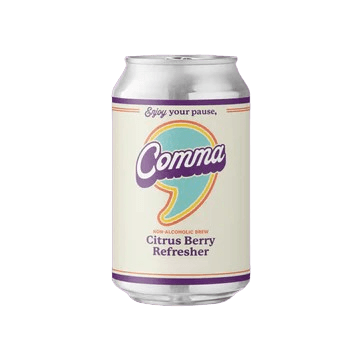 Comma Citrus Berry Refresher THC Brew CBD product by Comma