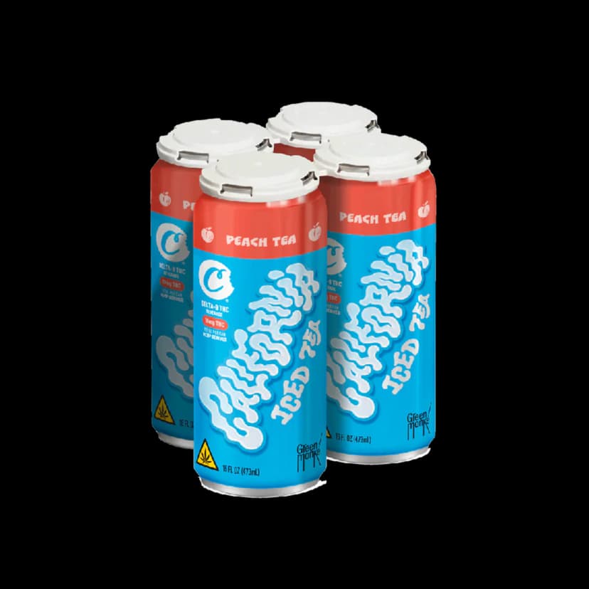 Cookies California Peach Tea 10mg THC CBD product by cookies