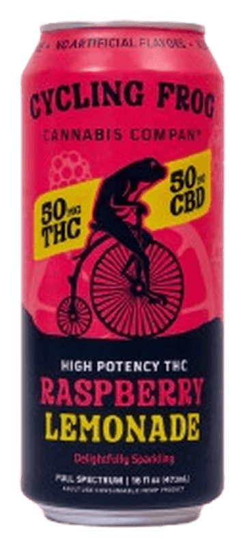 Cycling Frog High Potency THC Raspberry Lemonade 4pk CBD product by Cycling Frog