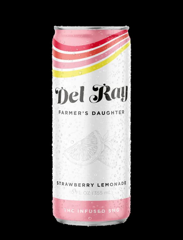 Del Ray Strawberry Lemonade "Farmer's Daughter" 5mg CBD product by Del Ray