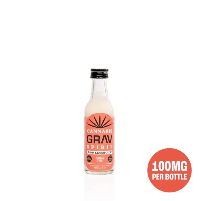 GRAV Pink Lemonade THC Shooter 6-Pack CBD product by Cannabis GRAV Spirit