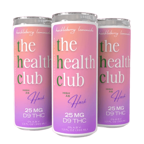 The Health Club Huckleberry Lemonade 25mg CBD product by The Health Club