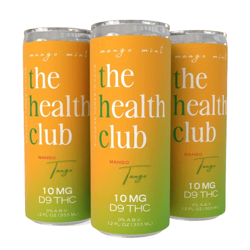 The Health Club Mango Mint Seltzer 10mg CBD product by The Health Club