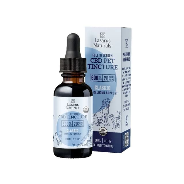 Lazarus Naturals Calming Pet CBD Oil 600mg CBD product by Lazarus Naturals