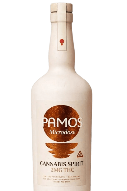 PAMOS Microdose Cannabis Spirit CBD product by PAMOS