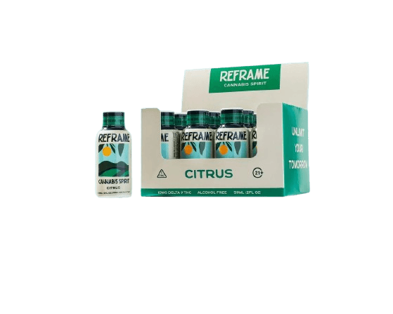 Reframe 10mg THC Shot 12-Pack CBD product by Reframe