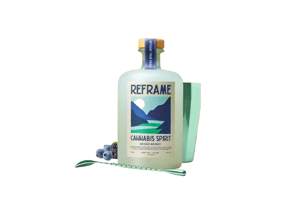 Reframe Mixed Berry Cannabis Spirit 750ml CBD product by Reframe