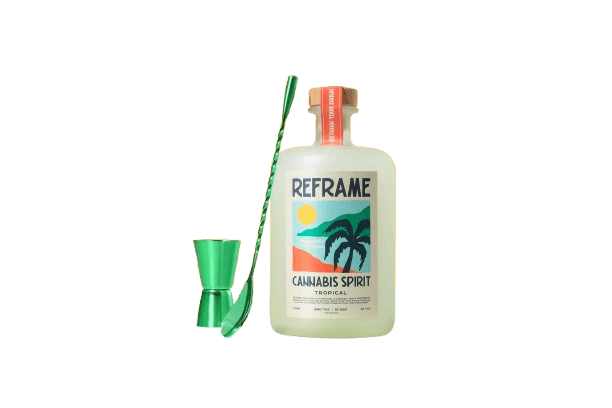 Reframe Tropical Cannabis Spirit 750ml CBD product by Reframe