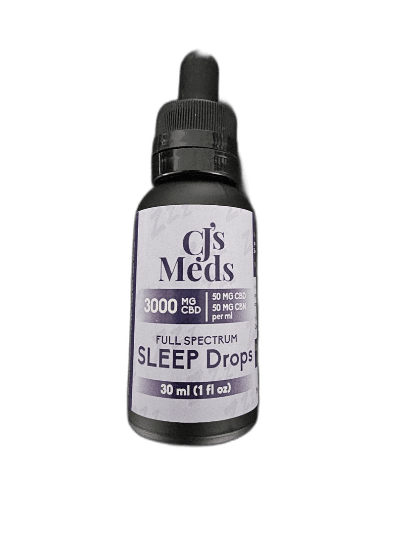 Sleep Drops 3000mg CBD product by CJ's Meds