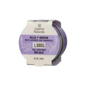 Lazarus Naturals Lavender Balm 1000mg